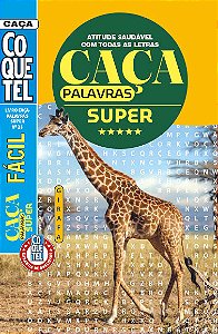 Livro Coquetel Caça-Palavras Super 25