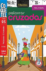 Livro Coquetel Palavras Cruzadas Médio 95