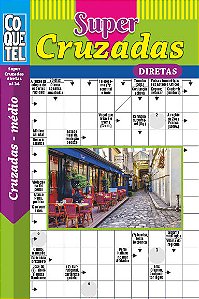 Livro Coquetel Super Palavras Cruzadas Diretas 34