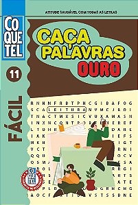Livro Coquetel Caça-Palavras Ouro 11