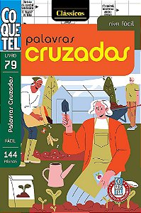 Livro Coquetel Palavras Cruzadas Fácil 79