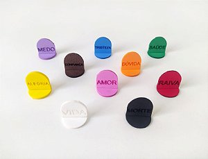 Elementos Cores / Sentimentos para Constelação na água e na mesa - 10 peças