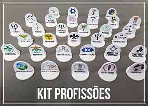 Kit Profissões para Constelação Familiar na Mesa e na Água com 32 peças