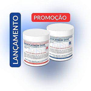 Borracha de Silicone Platina MFM-PLATINUM SH50 (Promoção)