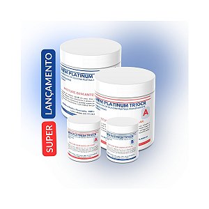 Borracha de Silicone Platina TRANSPARENTE MFM-PLATINUM TR10CR (Lançamento)