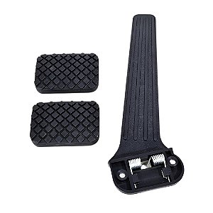 Kit Jogo Capa Pedal Opala Caravan Acelerador Freio Embreagem
