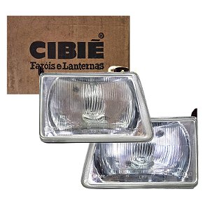 Par Farol Cibiê Escort Xr3 Original 83 84 85 86 Bi-iodo