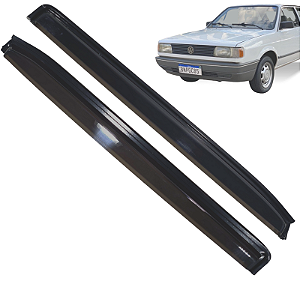 Calha De Chuva Com Friso Preto Vw Gol De 1988 A 1994