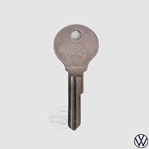 Chave Virgem Vw Kombi Corujnha / Fusca Alemão 1200 Original