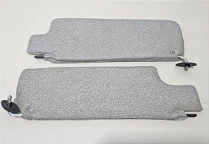 Par Quebra Sol Cinza Salpicado Para Vw Fusca Ano 78 Até 96