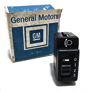 Botão Interruptor Regulagem Altura Farol Monza Gm 90346276