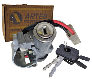 Chave Ignição Trava Direção Original Arteb Gm Chevette 73/95