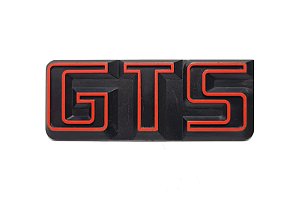 Emblema Da Grade Dianteira Gts Original Vw Passat Gts 83/88