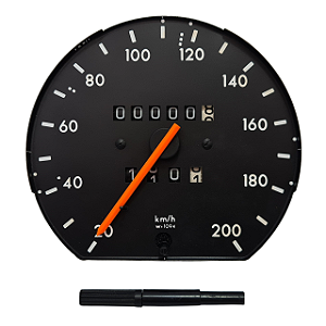 Velocímetro Monza 82 A 93 Horasa Original 94632135