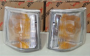 Pisca Seta Dianteira Uno 91 A 04 Cristal Mod Cibie Par
