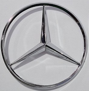 Estrela Mbb Mercedes Benz Grade Dianteira Caminhão E Ônibus