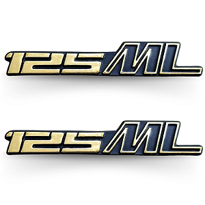 Emblema Tampa Lateral Ml 125 1983 A 1988 Modelo Original
