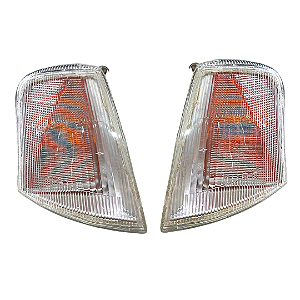 Par Pisca Dianteiro GM Omega De 1993 a 1998 Padrão Arteb Em Acrílico