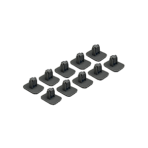 Kit C/ 10 Grampos Forro Do Teto Caravan Opala Kadett Monza