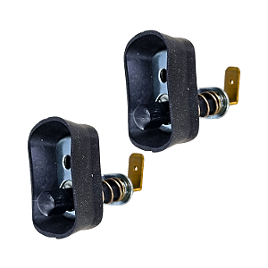 Kit 02 Interruptores Porta VW Sedan com e Guarda-Pó de Borracha Substituição Completa 1960 a 1996