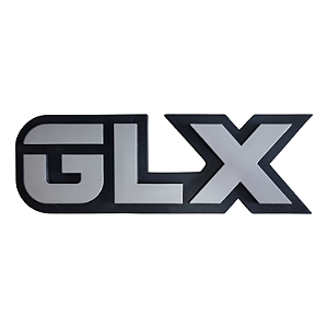 Emblema GLX Ford Del Rey Autêntico Original Linha de Reposição Ford