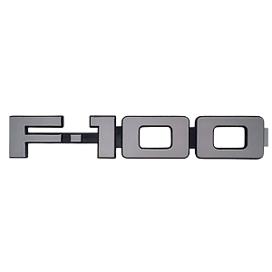 Emblema F-100 Original Ford BE2C-16720-K Para F100 Anos 70 80 90