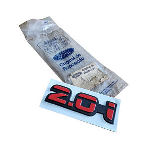 [Rascunho] Emblema Ford Original Vermelho Traseira Tampa Novo 2.0 i Versailles Verona Escort Royale 91 92 93 94 95 96 3378536858433