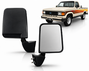 Par Retrovisor Fixo Gm D20 e Bonanza 1985 1986 1987 1988 1989 1990 1991 Retrovex