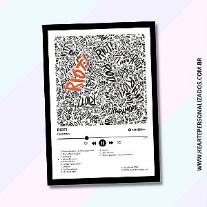 Quadro Placa MDF Spotify Interativo