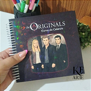 Livro de Colorir - Inspirado em The Originals | Coleção Séries