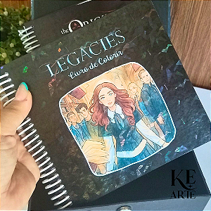 Livro de Colorir - Inspirado em Legacies | Coleção Séries