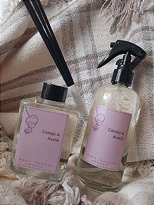 Kit Difusor Stick e Home Spray Cascas e Folhas