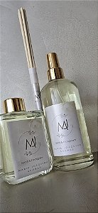 Kit Difudor de Ambiente e Home Spray vidro 250ml Neroli e Frangipani
