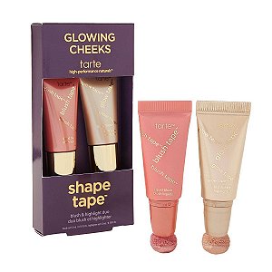 Glowing Cheeks Blush and Highlight - Cor Pink & Pearl Glow | Tarte