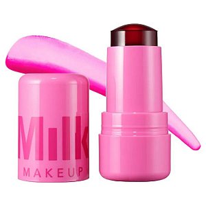 Cooling Water Jelly Tint Lip + Cheek Blush Stain - Cor Burst - Poppy Pink | Milk