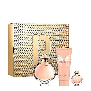 Kit - Olympéa - Eau de Parfum  80ml + Body Lotion 100ml + Miniatura 6ml | Paco Rabanne