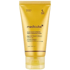 Kojic Acid Turmeric Night Wrapping Mask - 75 ml | Medicube