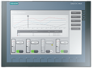 Interface Siemens IHM KTP1200 DP Basic - 6AV2123-2MA03-0AX0
