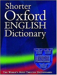 Shorter Oxford English Dictionary - Hardback