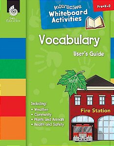 Interactive Whiteboard Activities Vocabulary - User's Guide