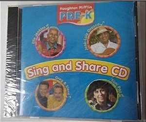 Houghton Mifflin Pre-k - Sing And Share CD