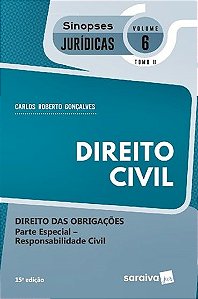 Direito Civil - Sinopses Jurídicas - Volume 6 - Tomo II - Direito Das Obrigações - 24ª Edição