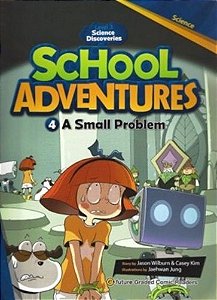 A Small Problem - School Adventure - Level 3 - Story 4 - Book With Audio CD