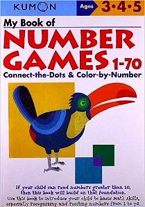 My Book Of Number Games 1-70 - Ages 3-4-5