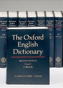 The Oxford English Dictionary - 20 Volumes - Second Edition