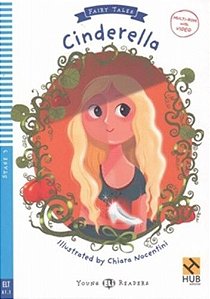 Cinderella - Hub Young Readers Fairy Tales - Stage 3 - Book With Multi-ROM With Video