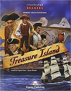 Treasure Island Illustrated Readers Book With CD