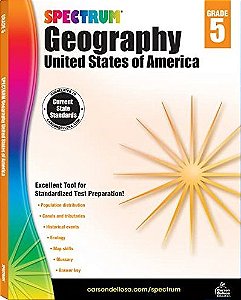 Spectrum Geography Grade 5 - Workbook