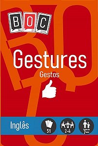 Gestures - Gestos - Box Of Cards - 51 Cartas - Boc 4