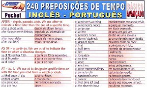 240 Preposições De Tempo Avançado - Inglês/Português